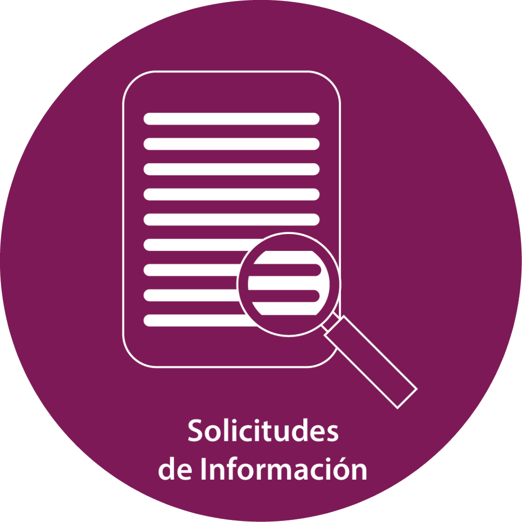 DA solicitudes de información